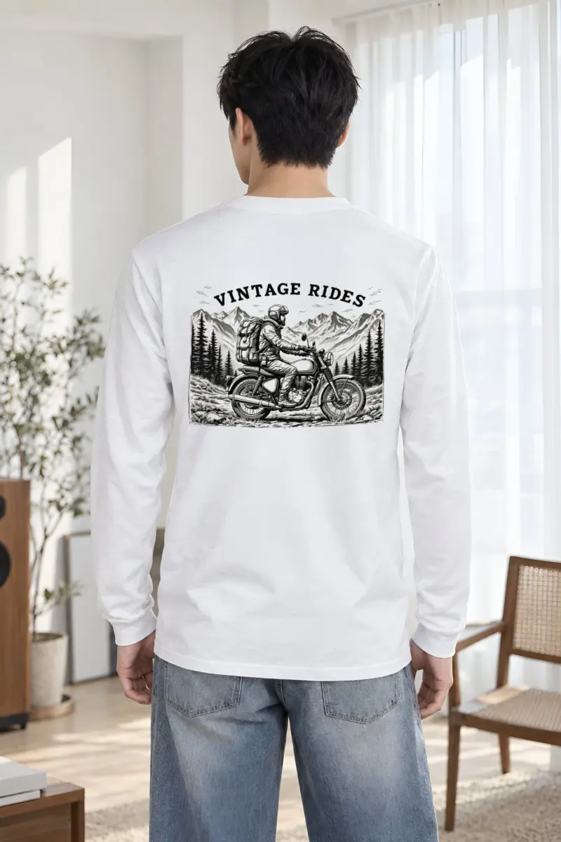 "Vintage Rides" Unisex Longsleeve T-shirt