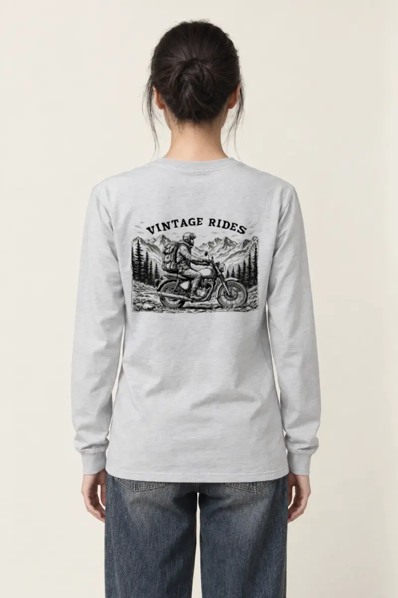 "Vintage Rides" Unisex Longsleeve T-shirt