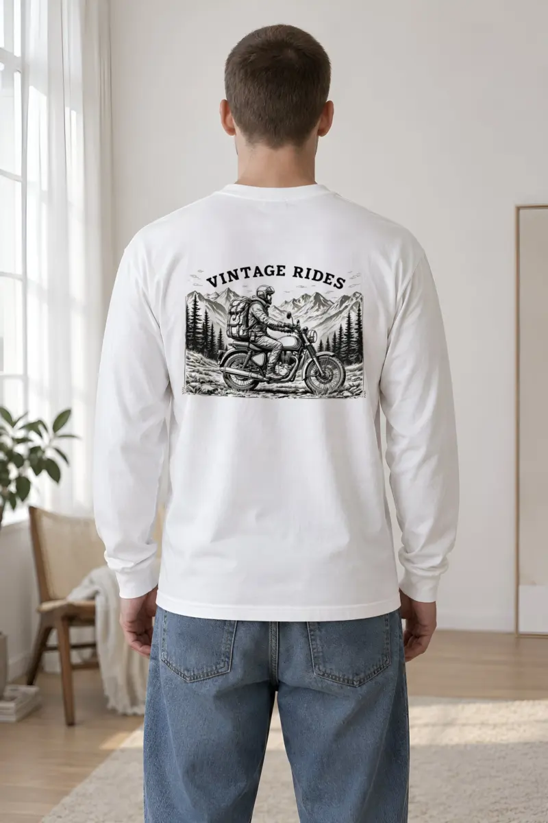 "Vintage Rides" Unisex Longsleeve T-shirt