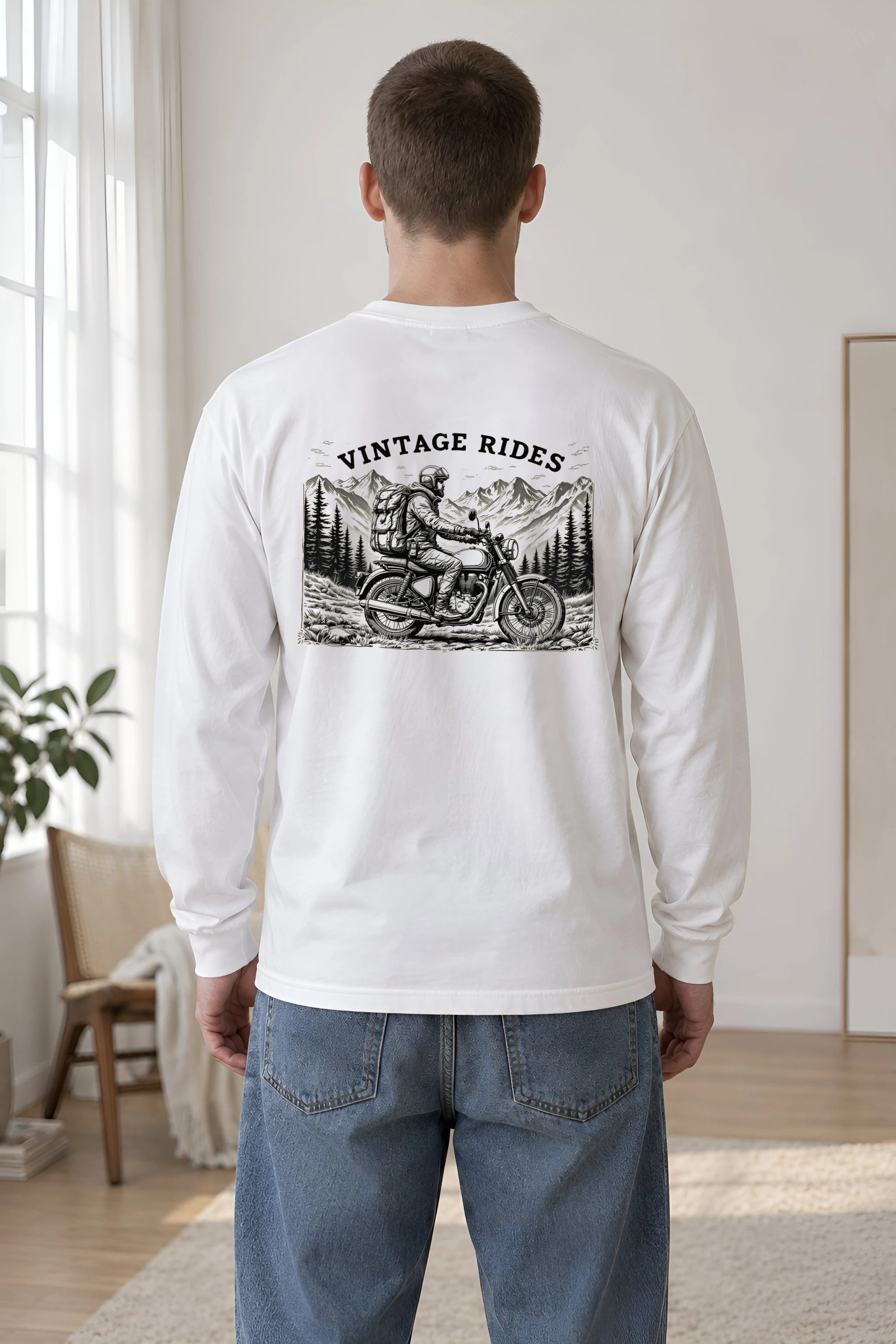 "Vintage Rides" Unisex Longsleeve T-shirt