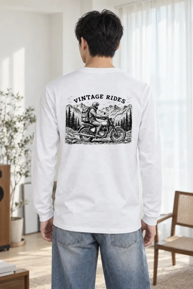 "Vintage Rides" Unisex Longsleeve T-shirt
