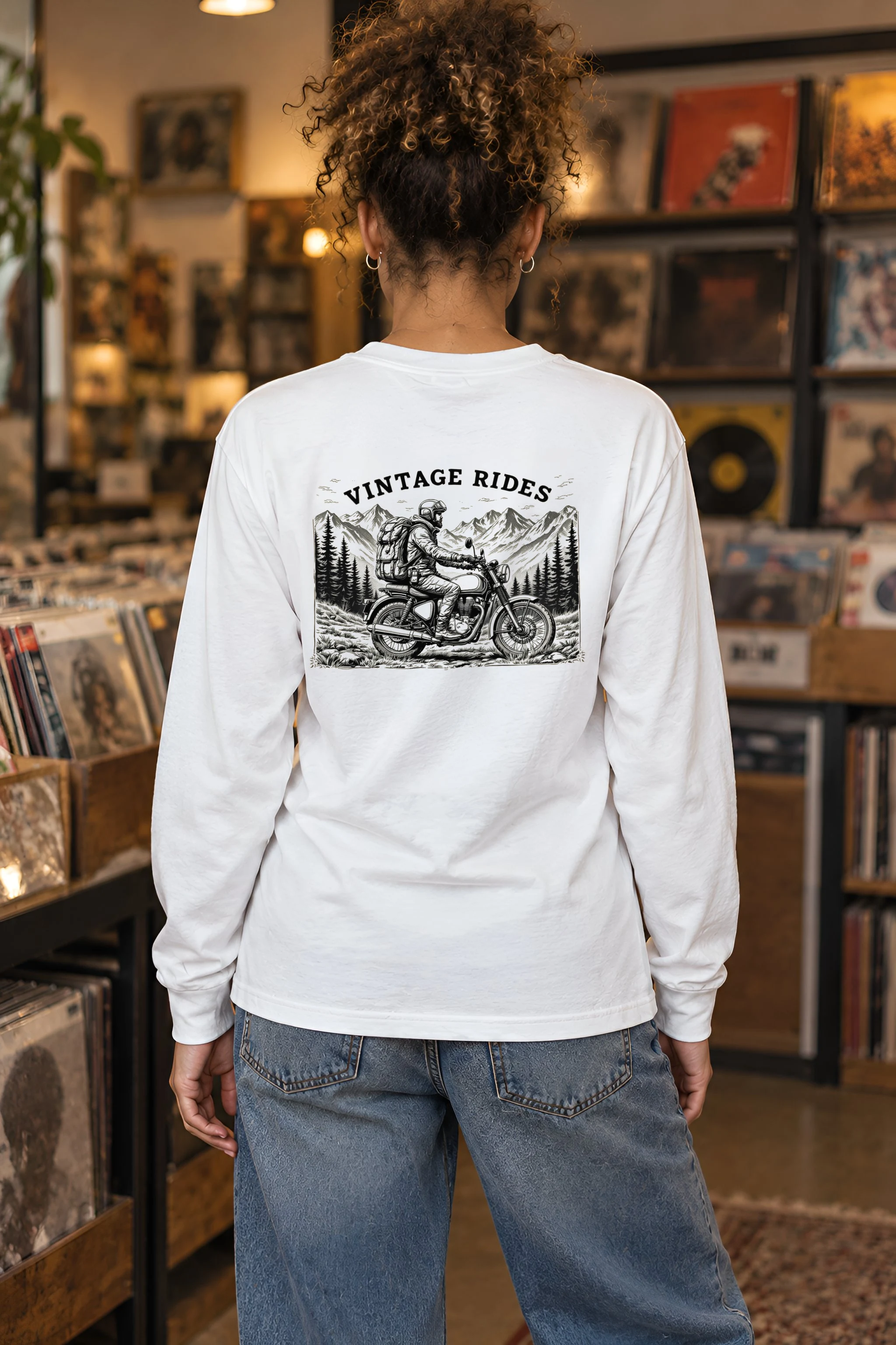 "Vintage Rides" Unisex Longsleeve T-shirt