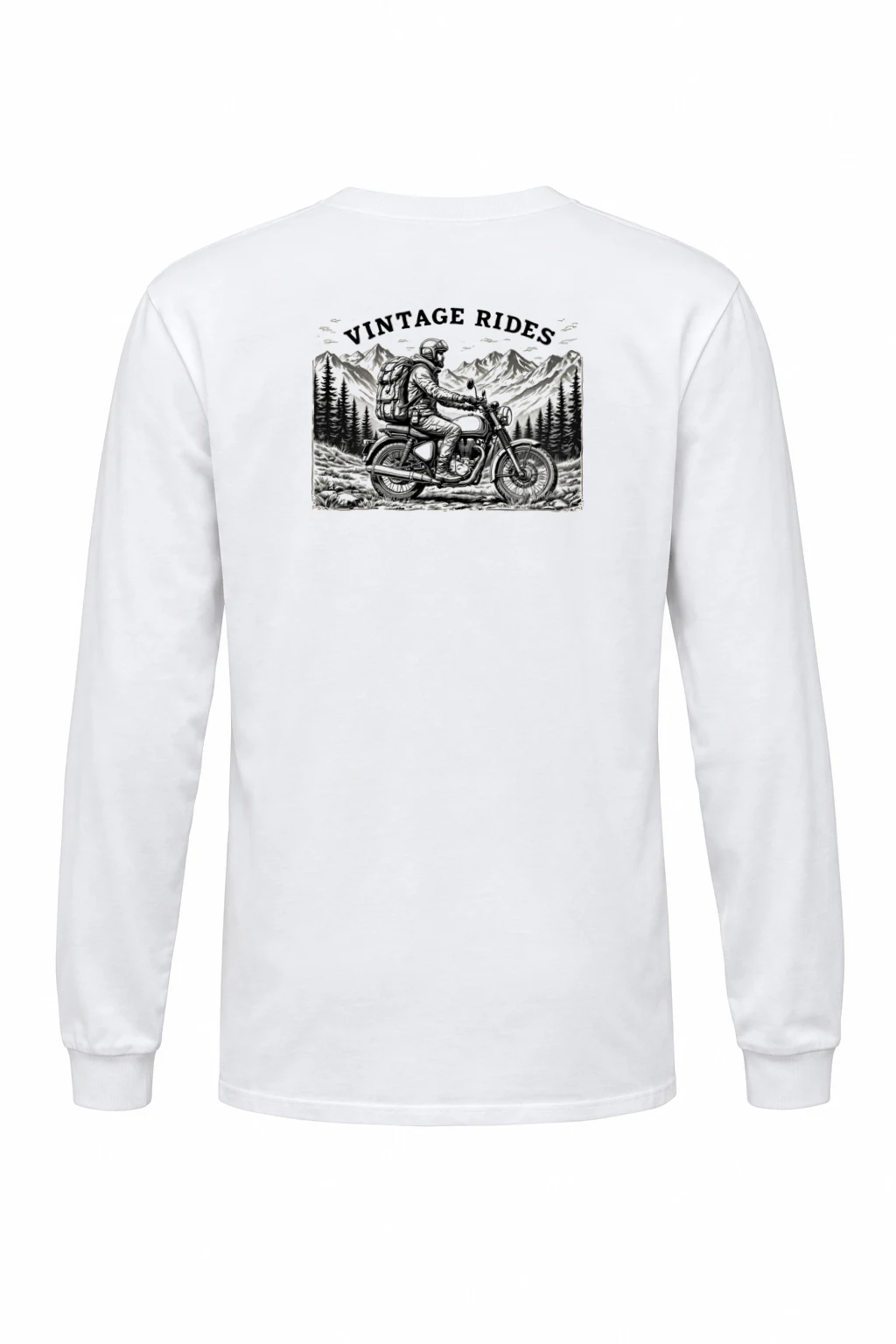 "Vintage Rides" Unisex Longsleeve T-shirt | Gildan 2400