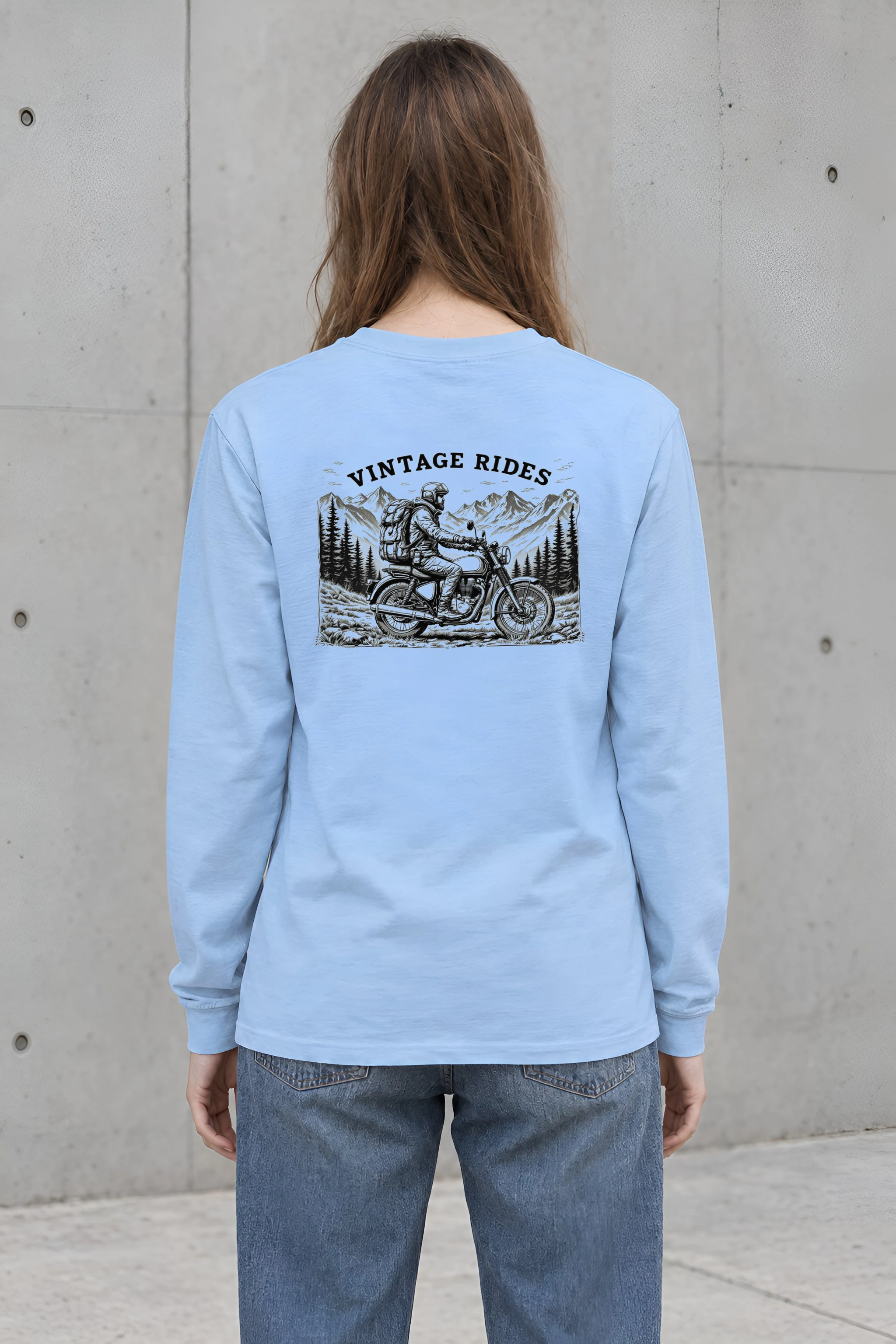 "Vintage Rides" Unisex Longsleeve T-shirt