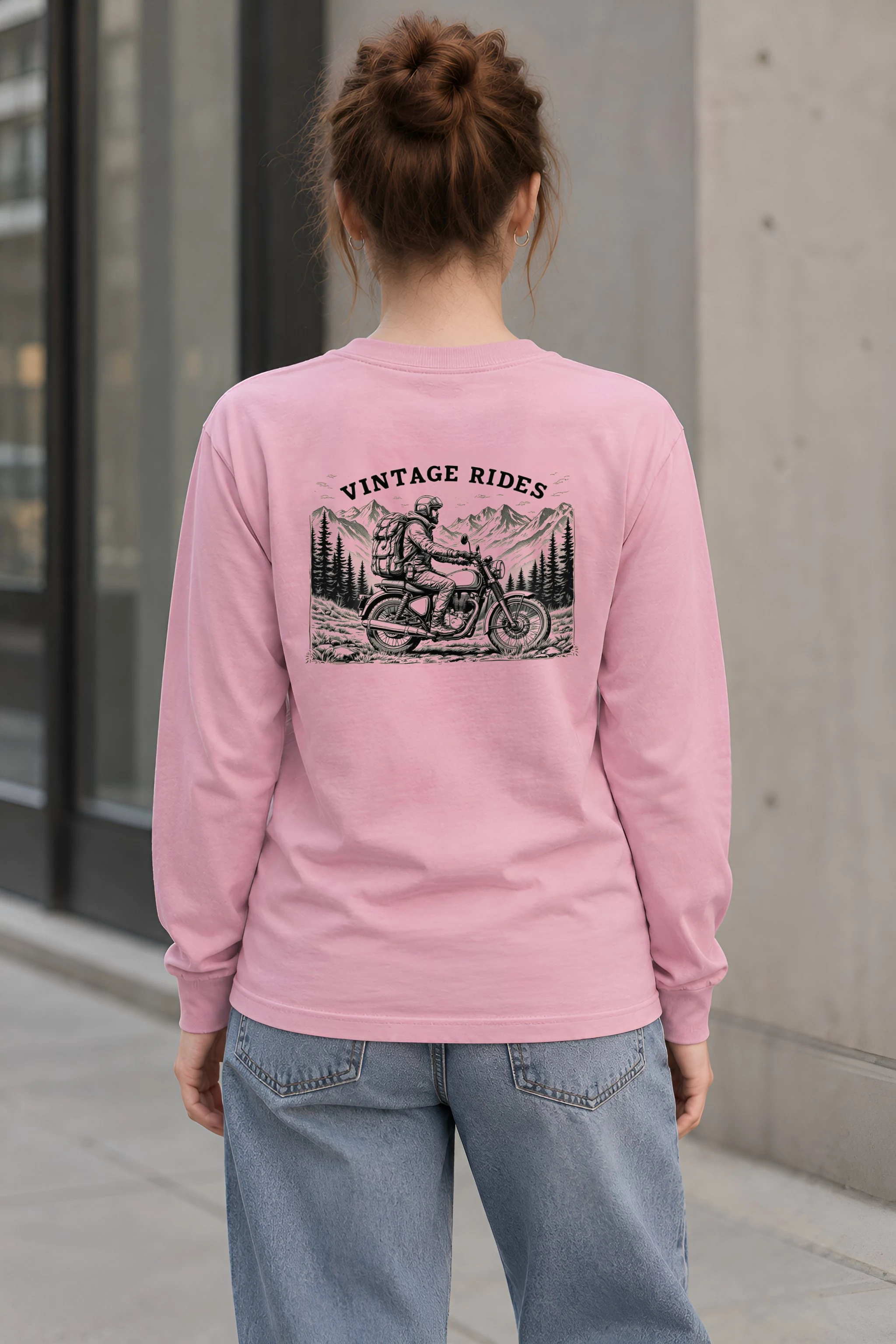 "Vintage Rides" Unisex Longsleeve T-shirt