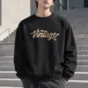 "Vintage Script" Heavy Blend Unisex Crewneck Sweatshirt | Gildan 18000
