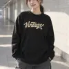 "Vintage Script" Unisex Longsleeve T-shirt | Gildan 2400