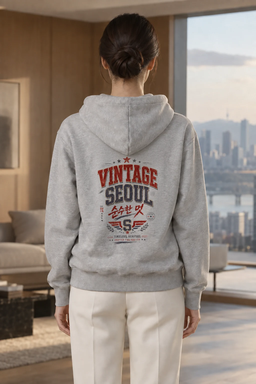 "Vintage Soul" Heavy Blend Unisex Pullover Hoodie | Gildan 18500
