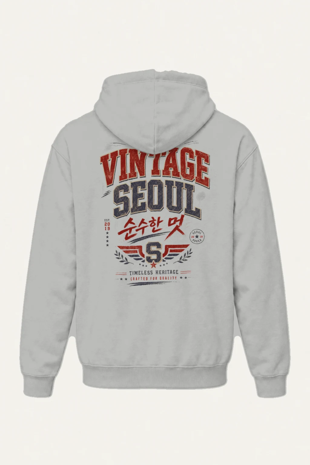 "Vintage Soul" Heavy Blend Unisex Pullover Hoodie | Gildan 18500