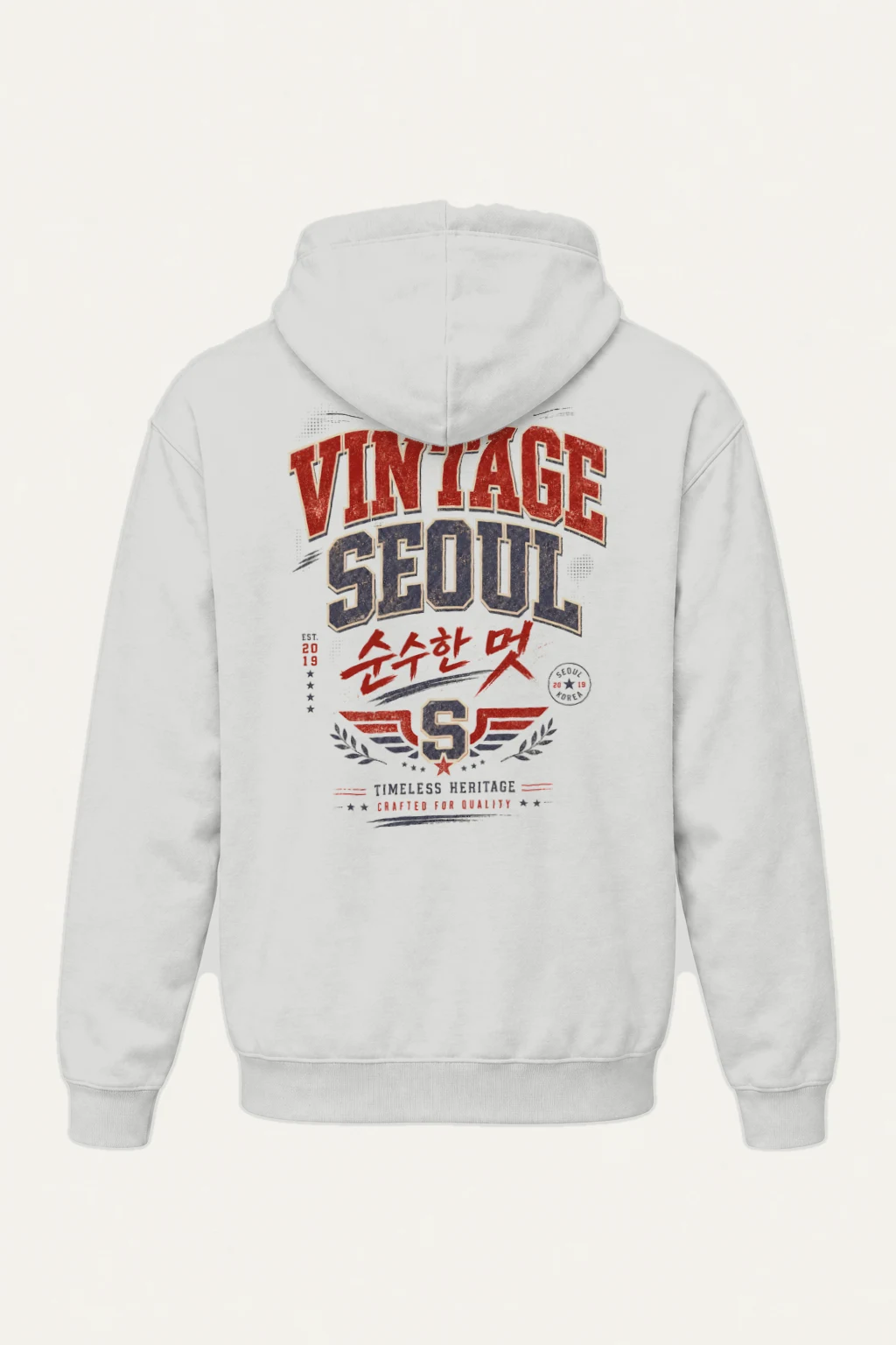 "Vintage Soul" Heavy Blend Unisex Pullover Hoodie | Gildan 18500