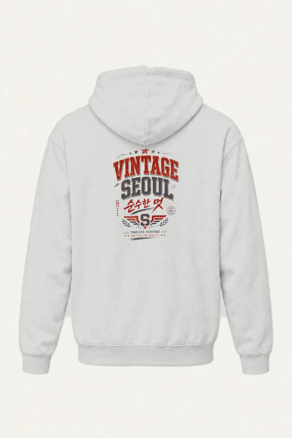 "Vintage Soul" Heavy Blend Unisex Pullover Hoodie | Gildan 18500