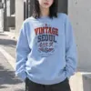 "Vintage Soul Seoul" Heavy Blend Unisex Crewneck Sweatshirt | Gildan 18000