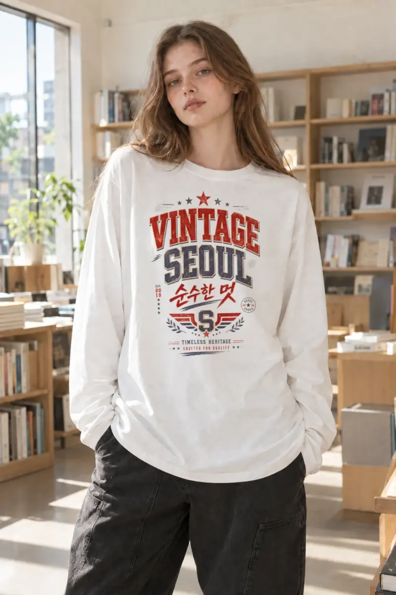 “Vintage Soul” Unisex Longsleeve T-shirt | Gildan 2400