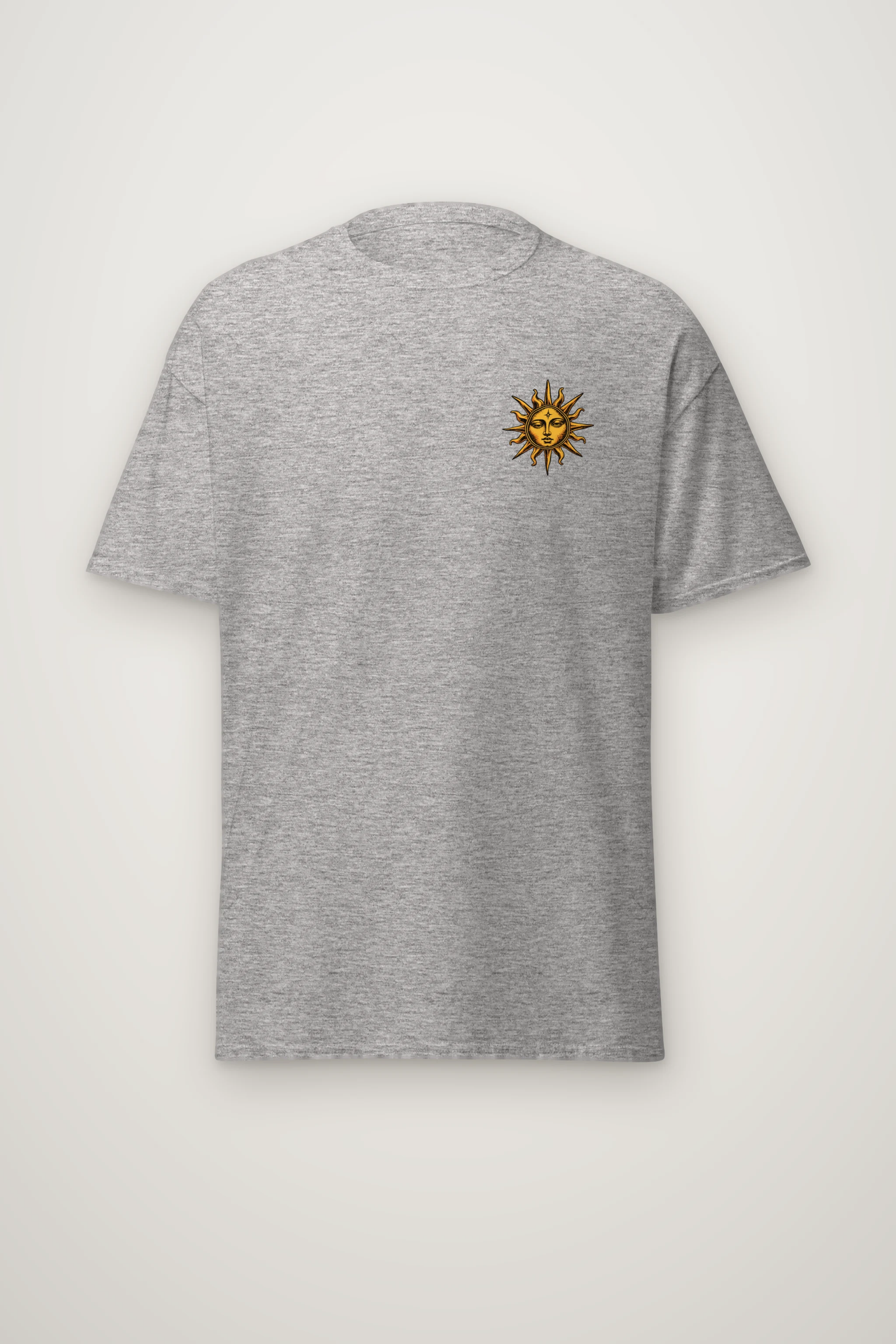 "Vintage Sound Owl" Heavyweight Unisex Crewneck T-shirt