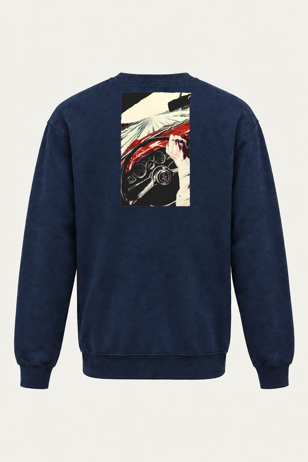 "Vintage Speed Grip" Heavy Blend Unisex Crewneck Sweatshirt | Gildan 18000