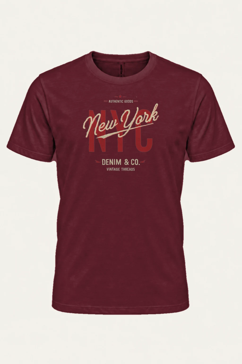 "Vintage Threads NYC" Heavyweight Unisex Crewneck T-shirt | Gildan 5000