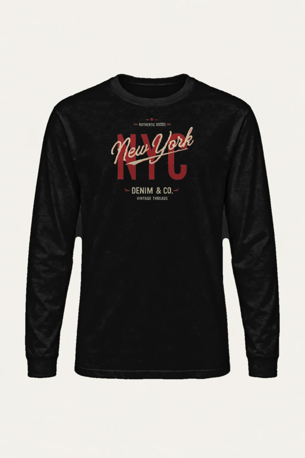 "Vintage Threads" Unisex Longsleeve T-shirt | Gildan 2400