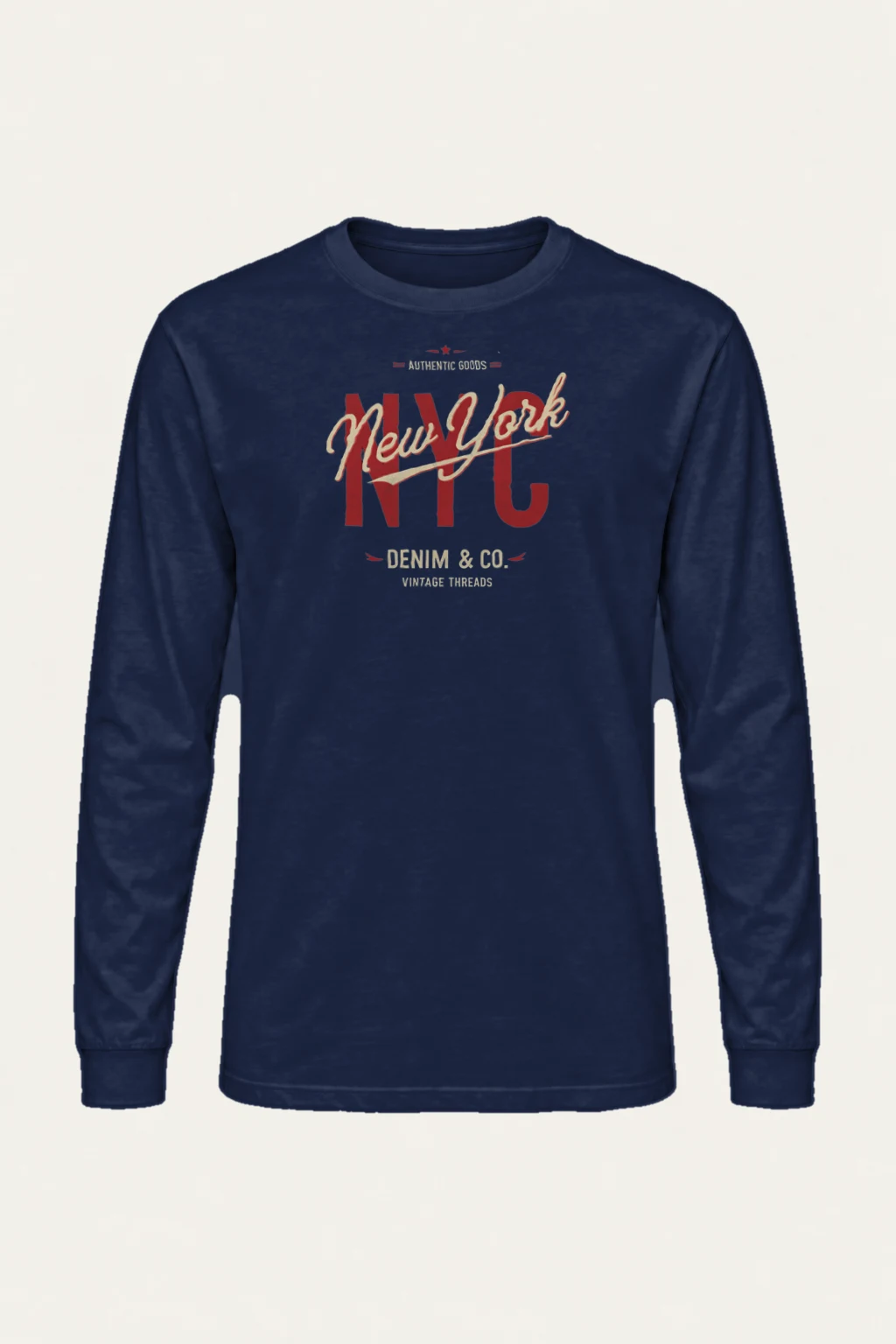 "Vintage Threads" Unisex Longsleeve T-shirt | Gildan 2400