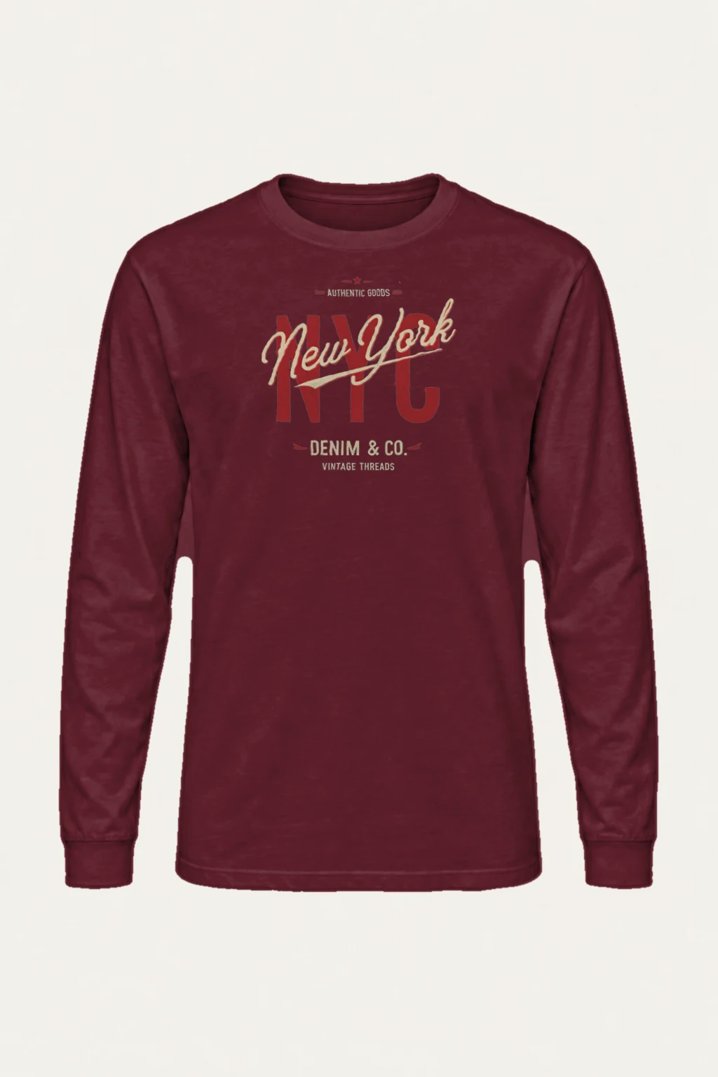 "Vintage Threads" Unisex Longsleeve T-shirt | Gildan 2400