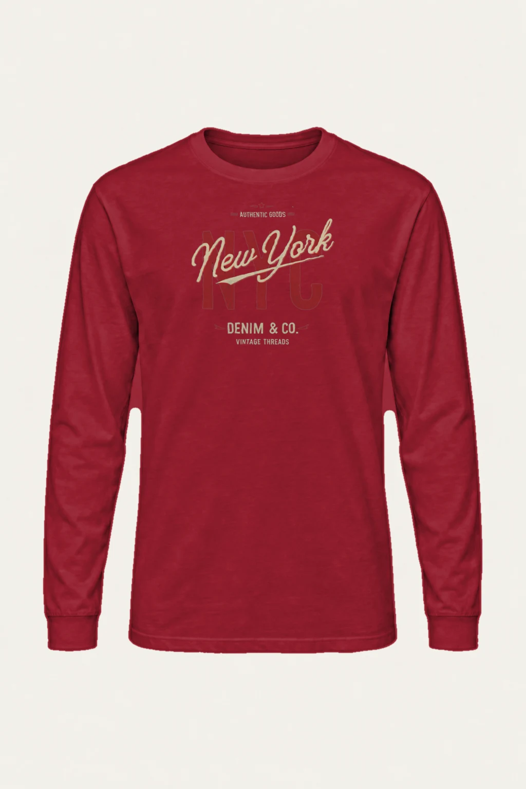 "Vintage Threads" Unisex Longsleeve T-shirt | Gildan 2400