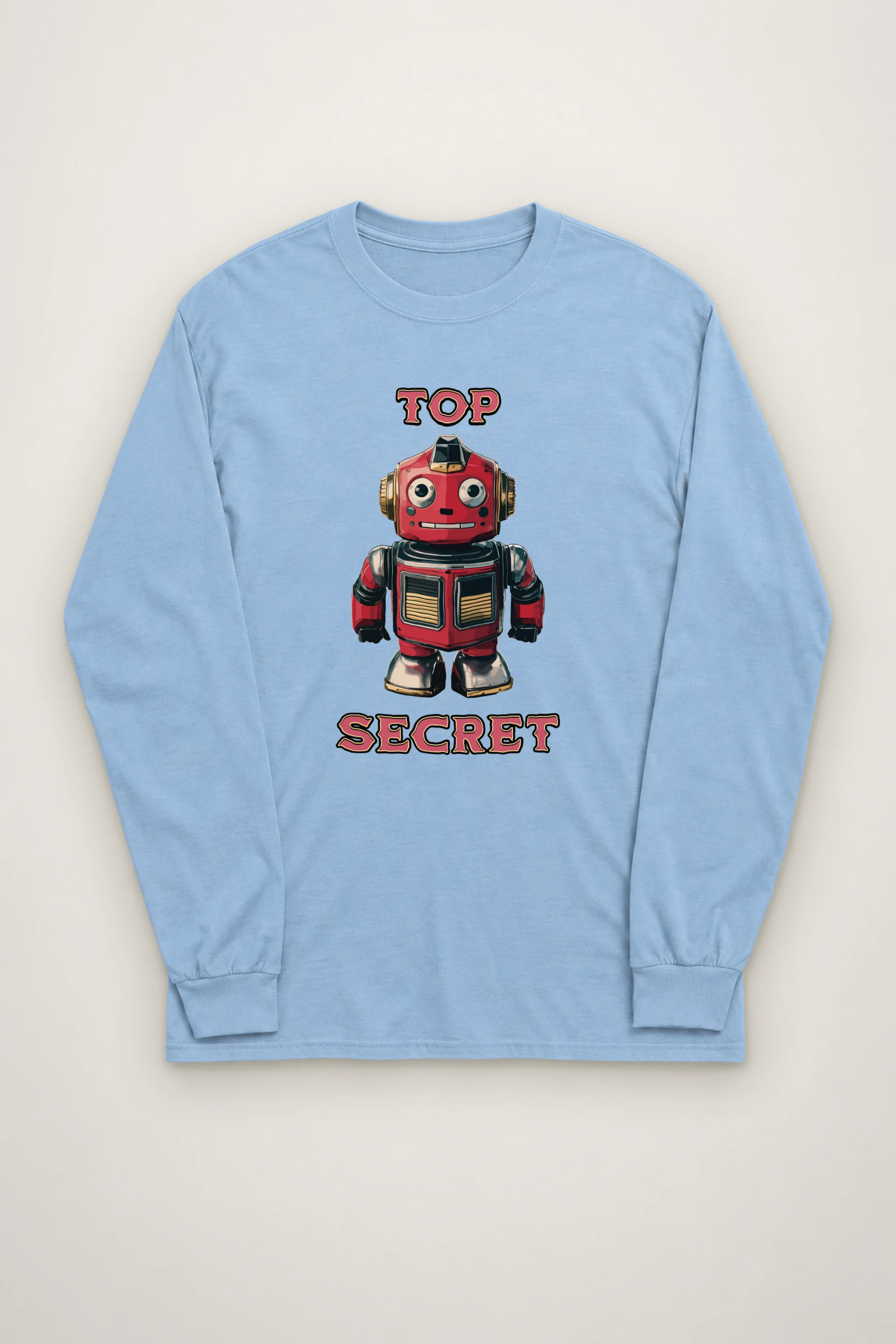 "Vintage Toy Automaton" Unisex Longsleeve T-shirt