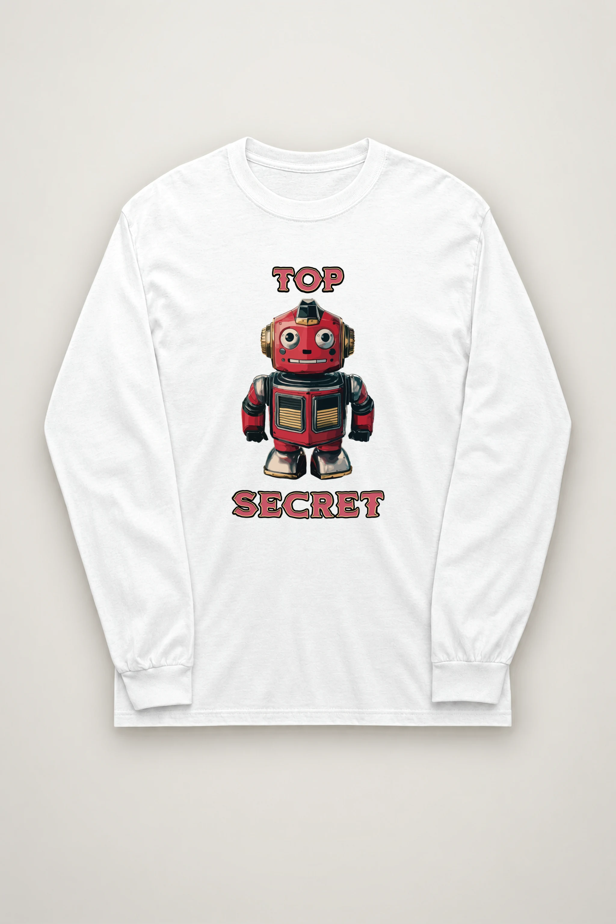"Vintage Toy Automaton" Unisex Longsleeve T-shirt