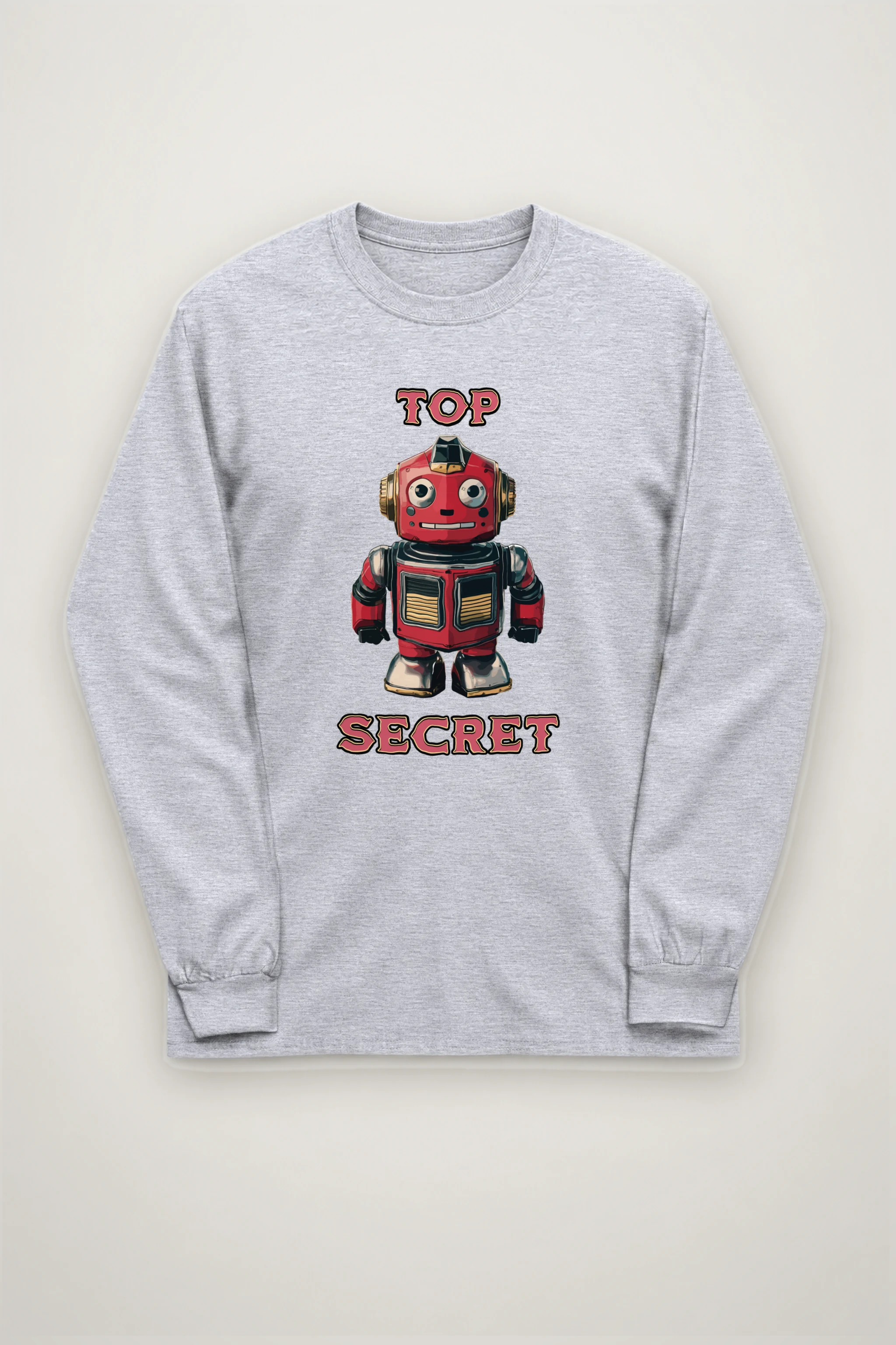 "Vintage Toy Automaton" Unisex Longsleeve T-shirt