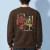 "Vintage Train Travelers" Heavy Blend Unisex Crewneck Sweatshirt