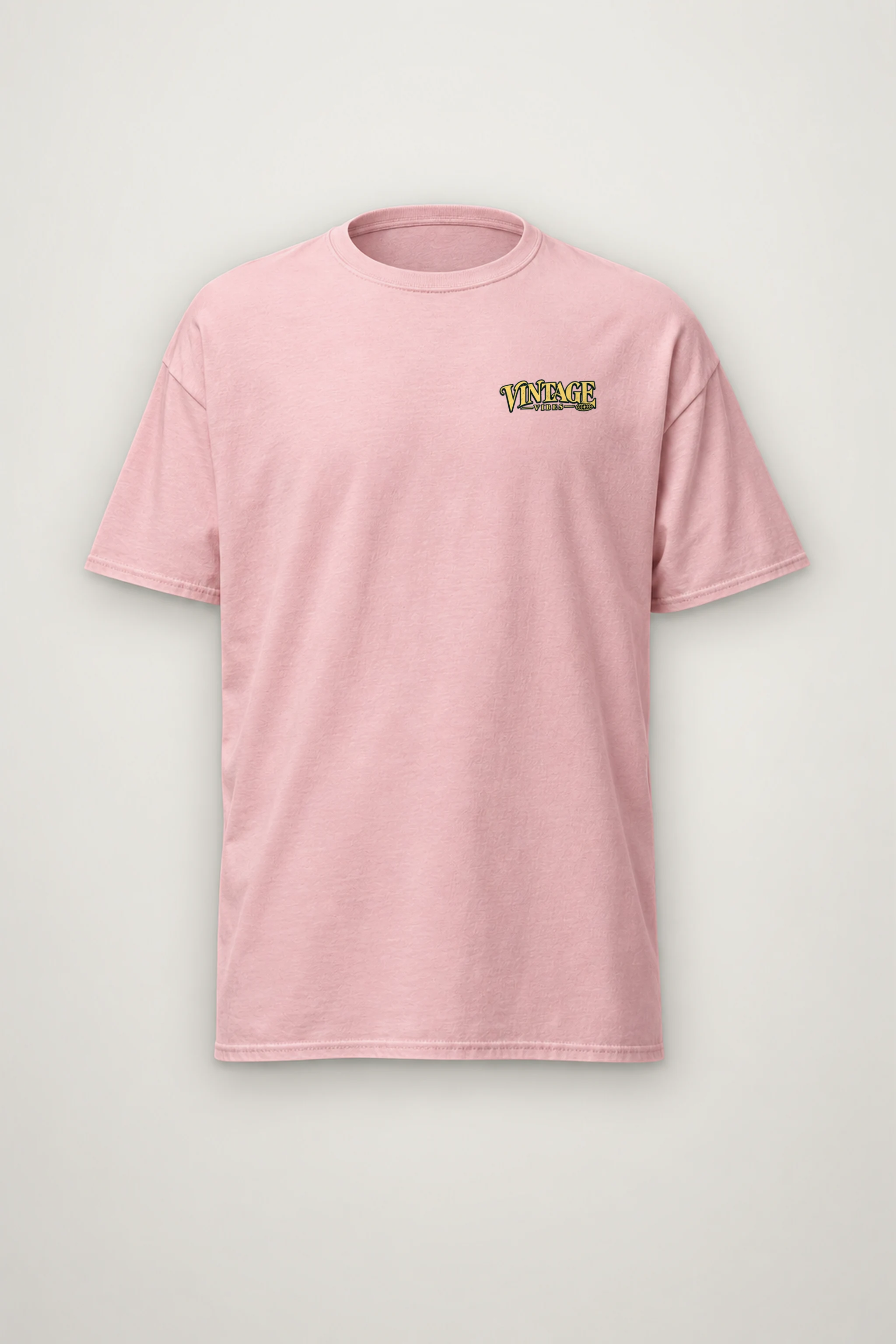"Vintage Vibes Newsstand" Heavyweight Unisex Crewneck T-shirt