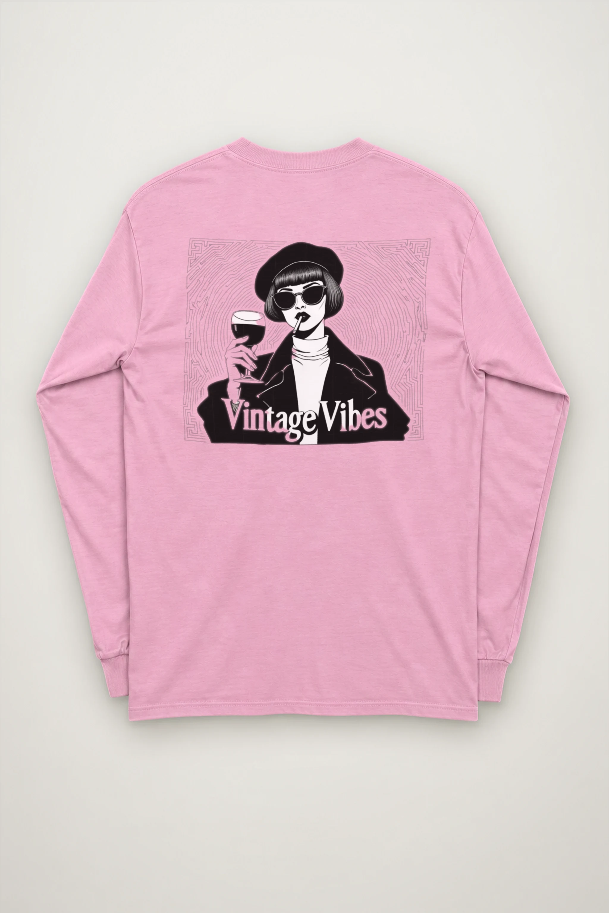 "Vintage Vibes" Unisex Longsleeve T-shirt