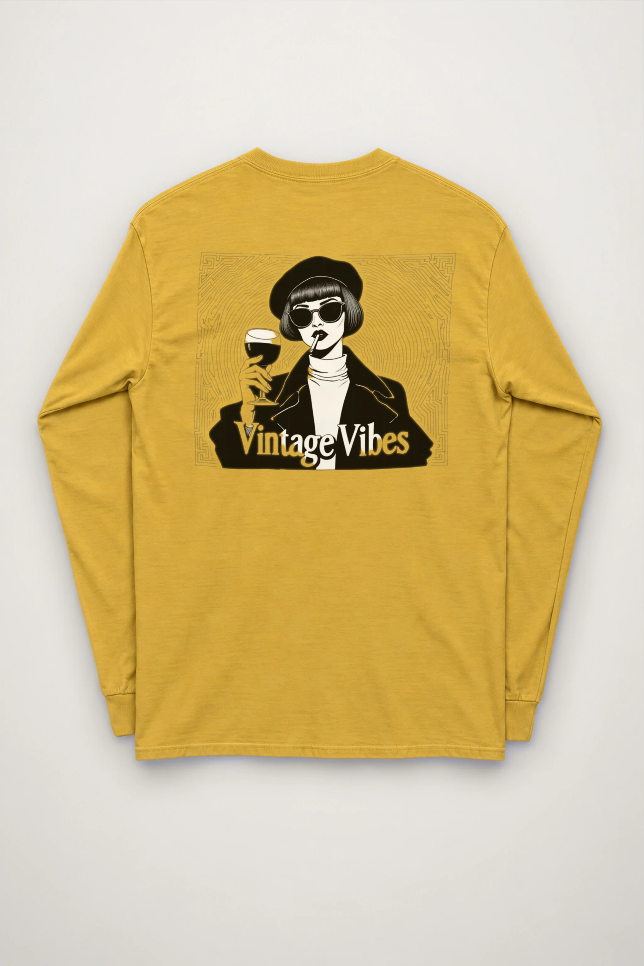 "Vintage Vibes" Unisex Longsleeve T-shirt