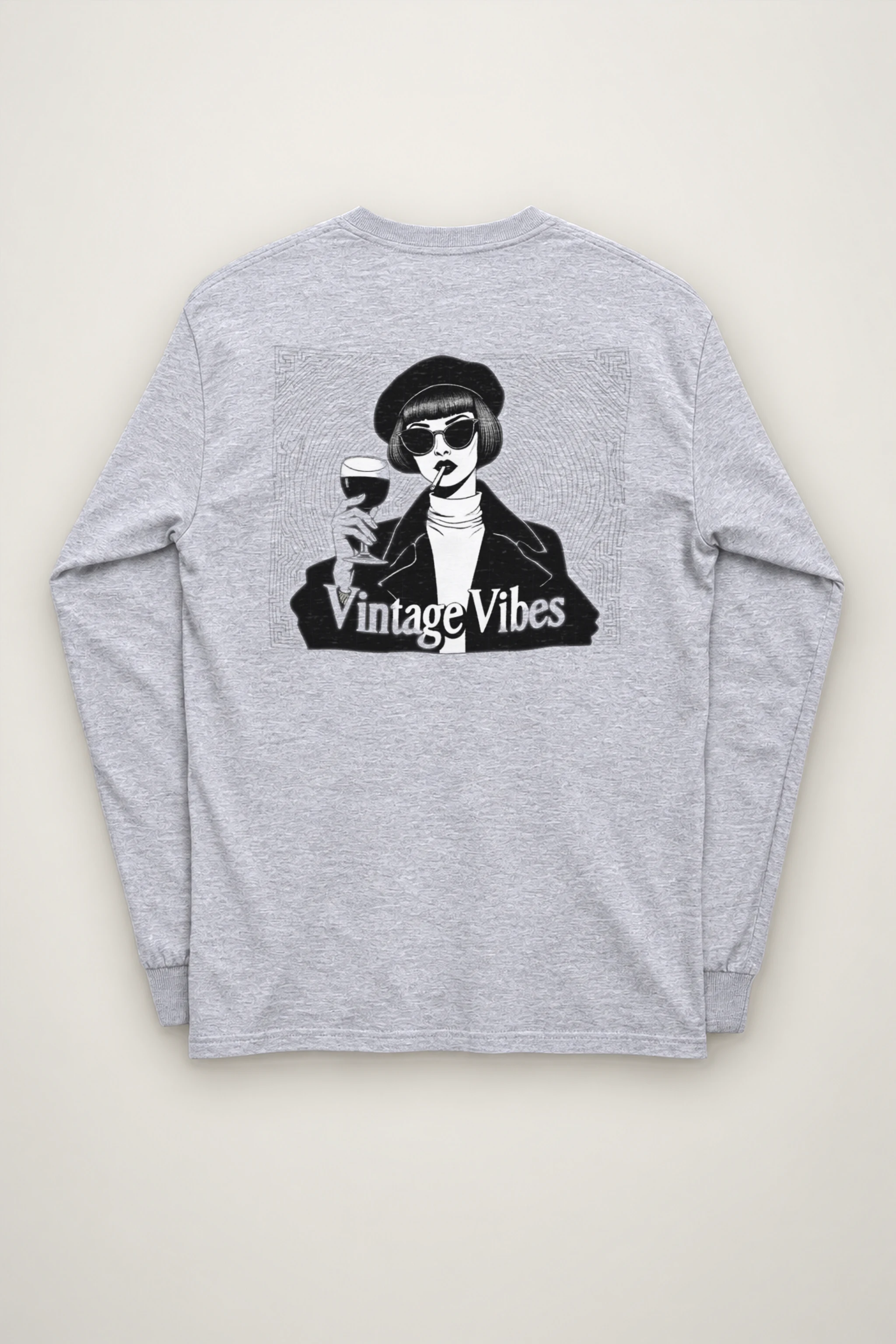 "Vintage Vibes" Unisex Longsleeve T-shirt