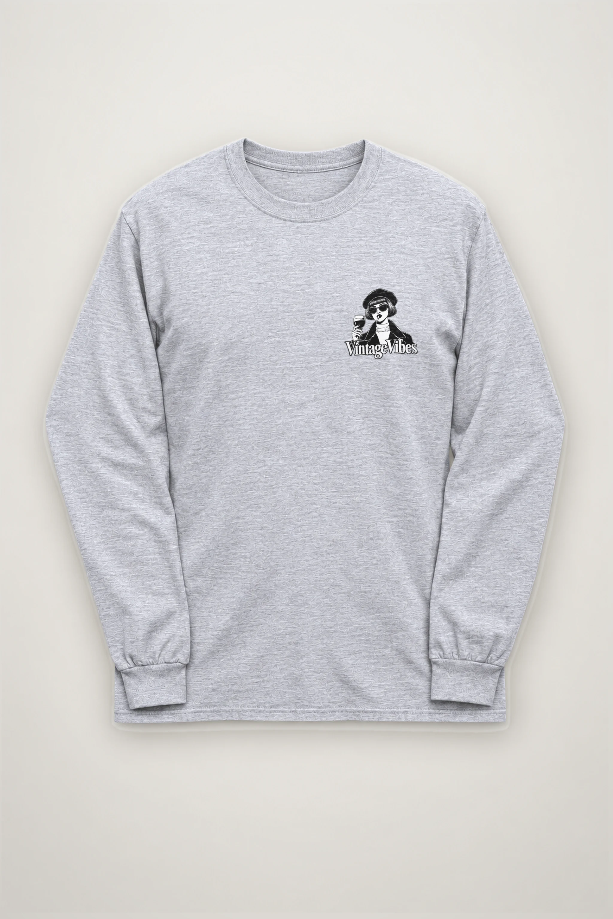 "Vintage Vibes" Unisex Longsleeve T-shirt