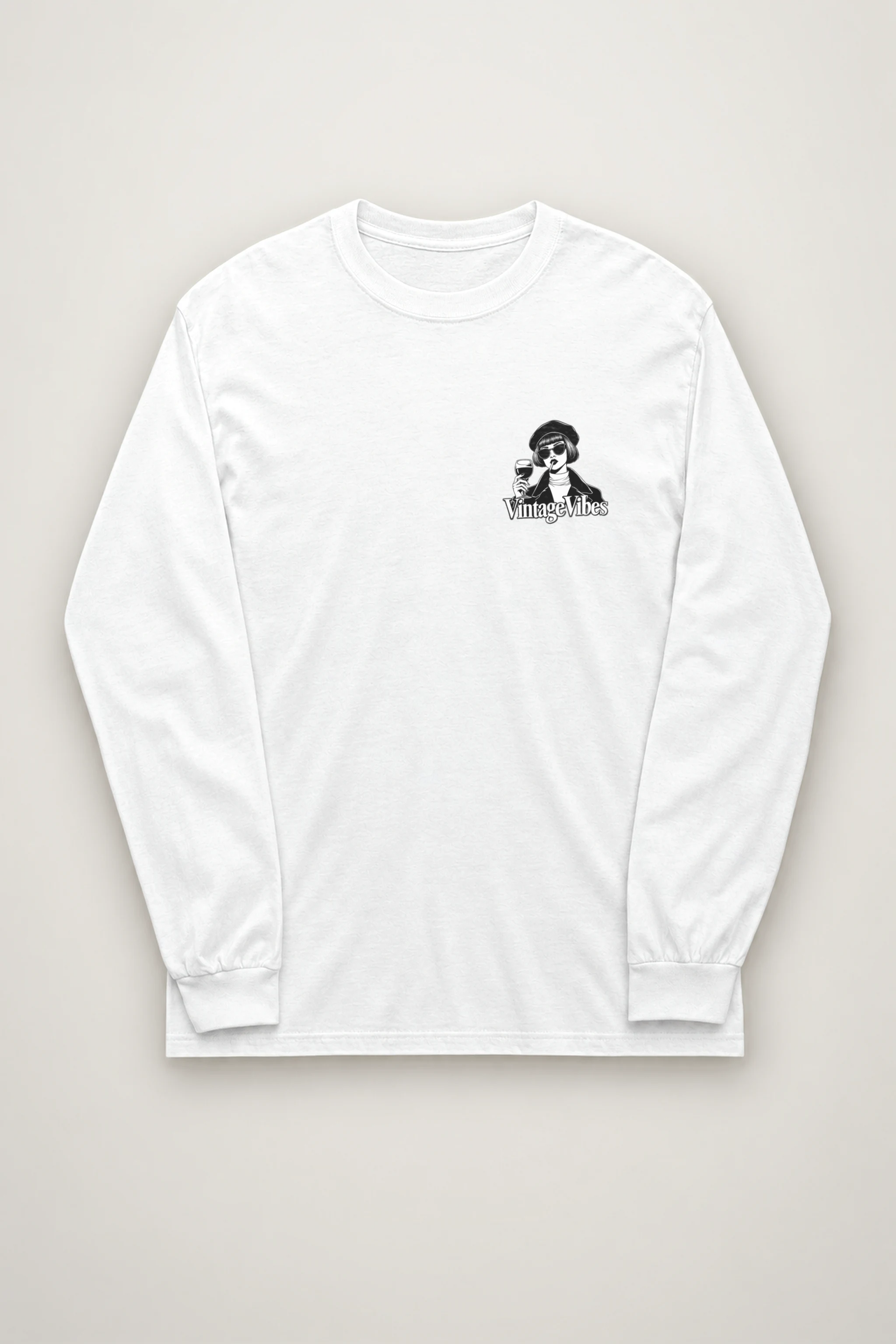"Vintage Vibes" Unisex Longsleeve T-shirt