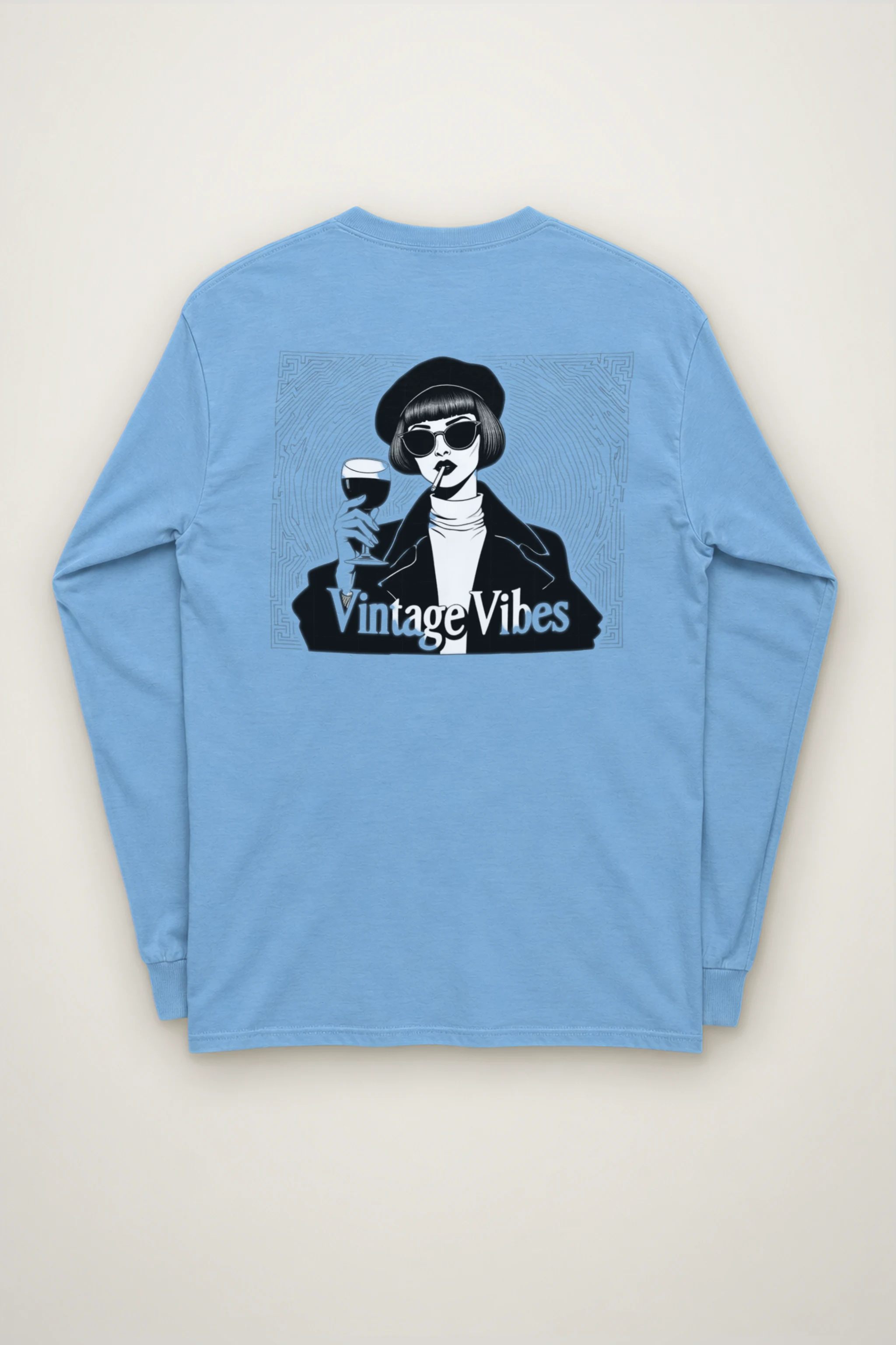 "Vintage Vibes" Unisex Longsleeve T-shirt