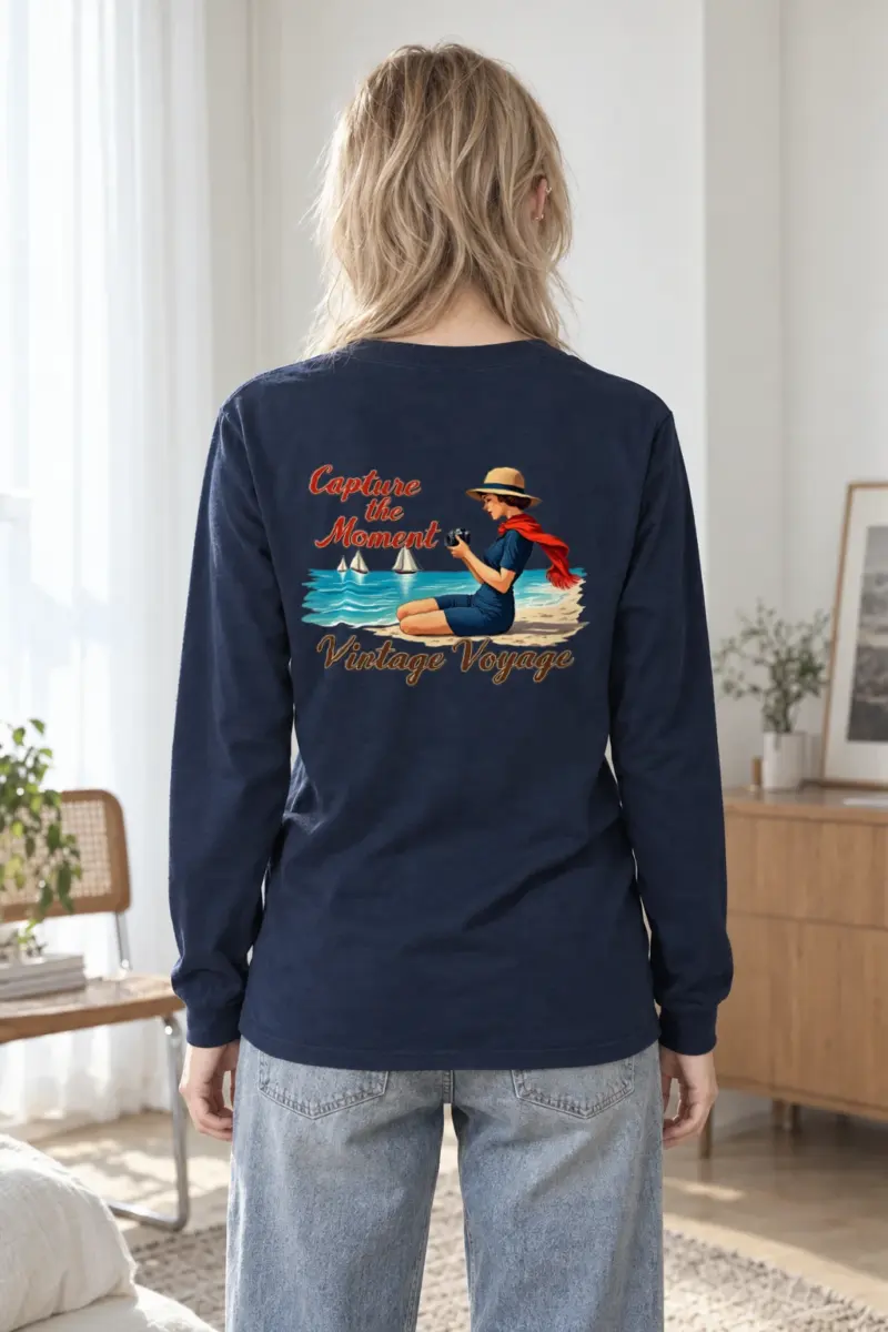 "Vintage Voyage" Unisex Longsleeve T-shirt