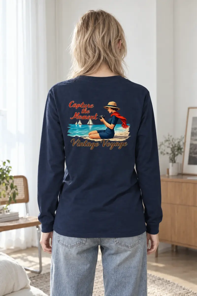 "Vintage Voyage" Unisex Longsleeve T-shirt