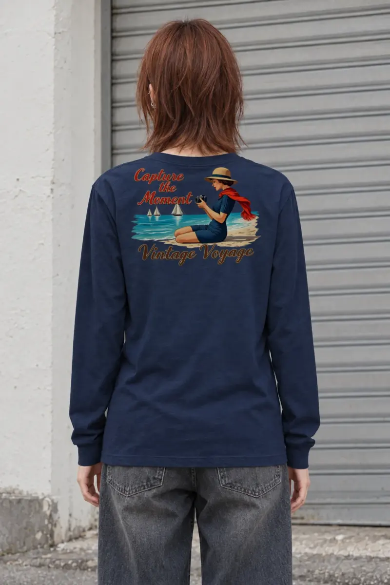 "Vintage Voyage" Unisex Longsleeve T-shirt