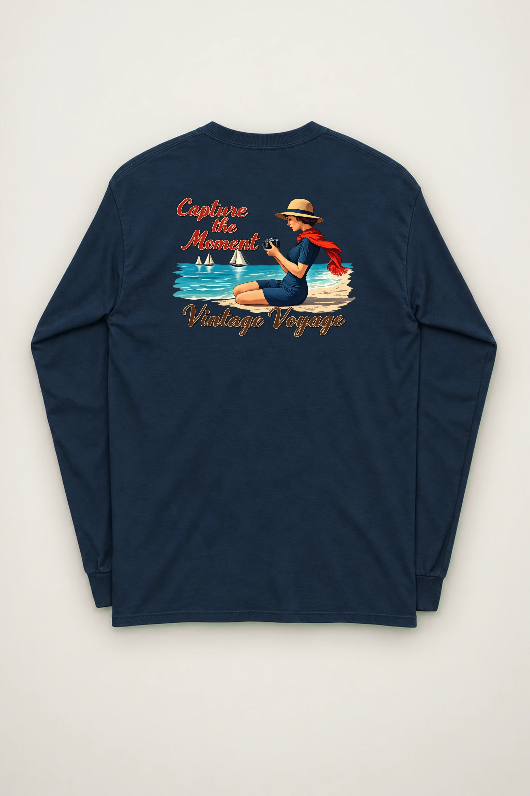 "Vintage Voyage" Unisex Longsleeve T-shirt