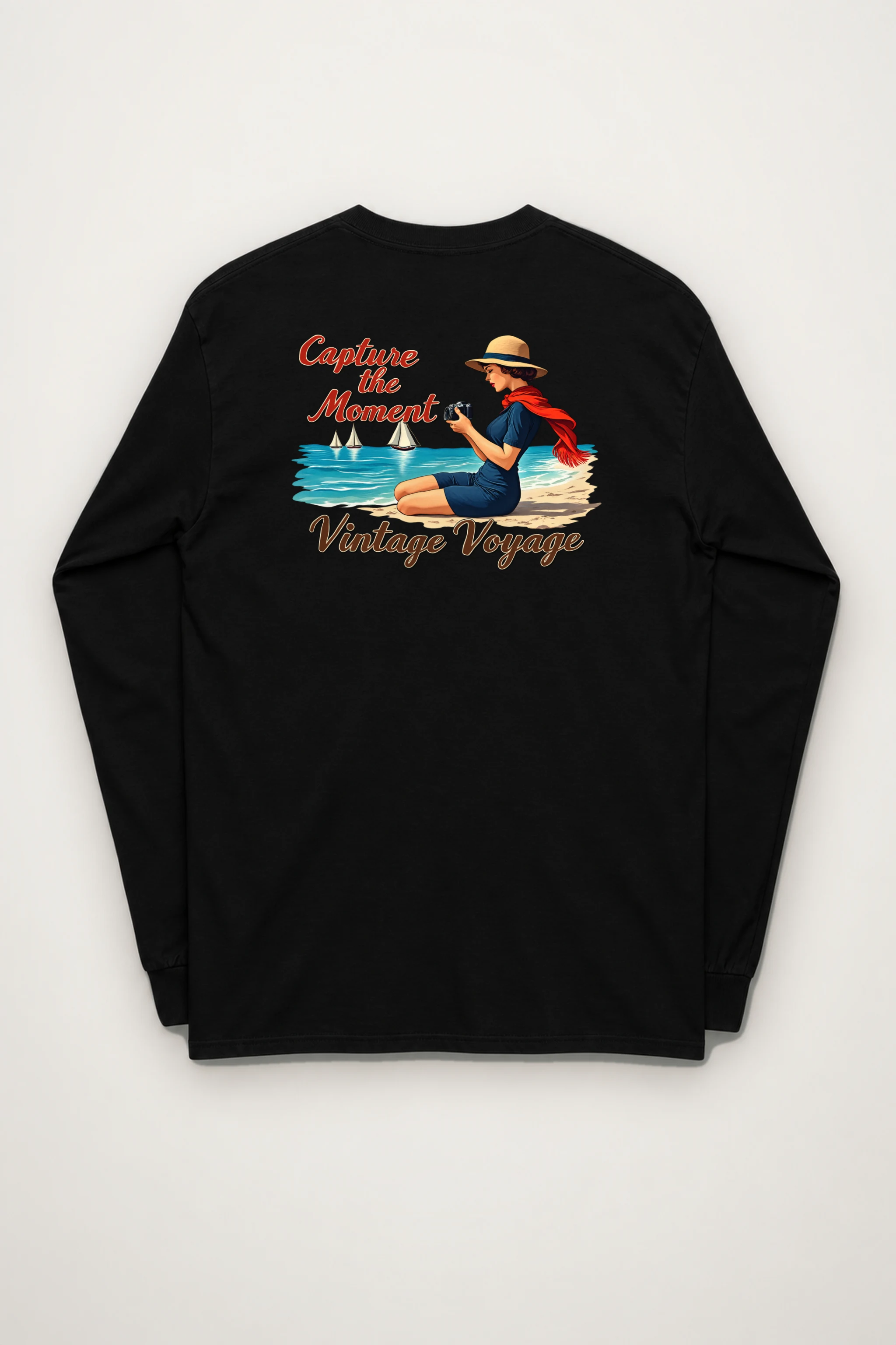 "Vintage Voyage" Unisex Longsleeve T-shirt