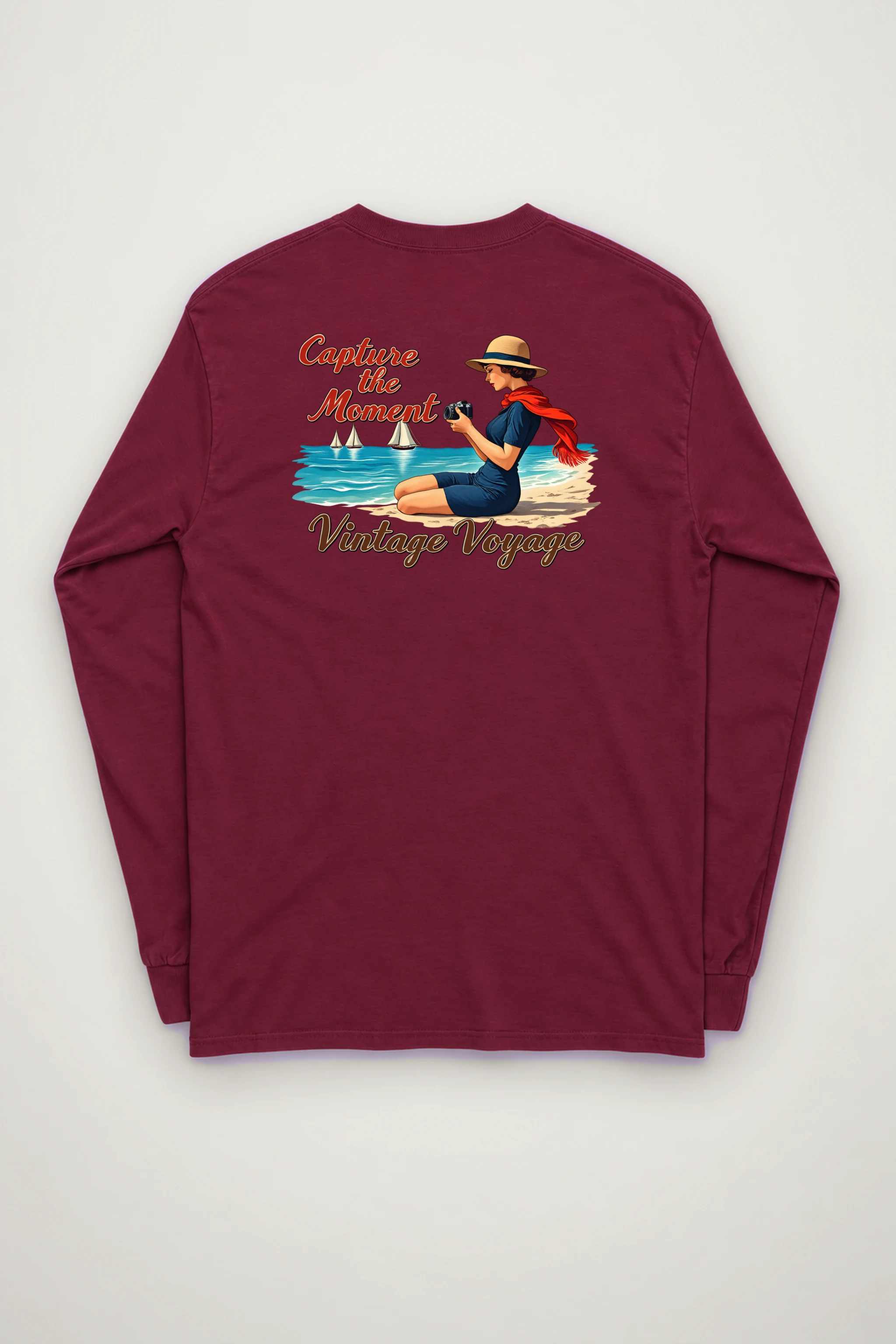 "Vintage Voyage" Unisex Longsleeve T-shirt