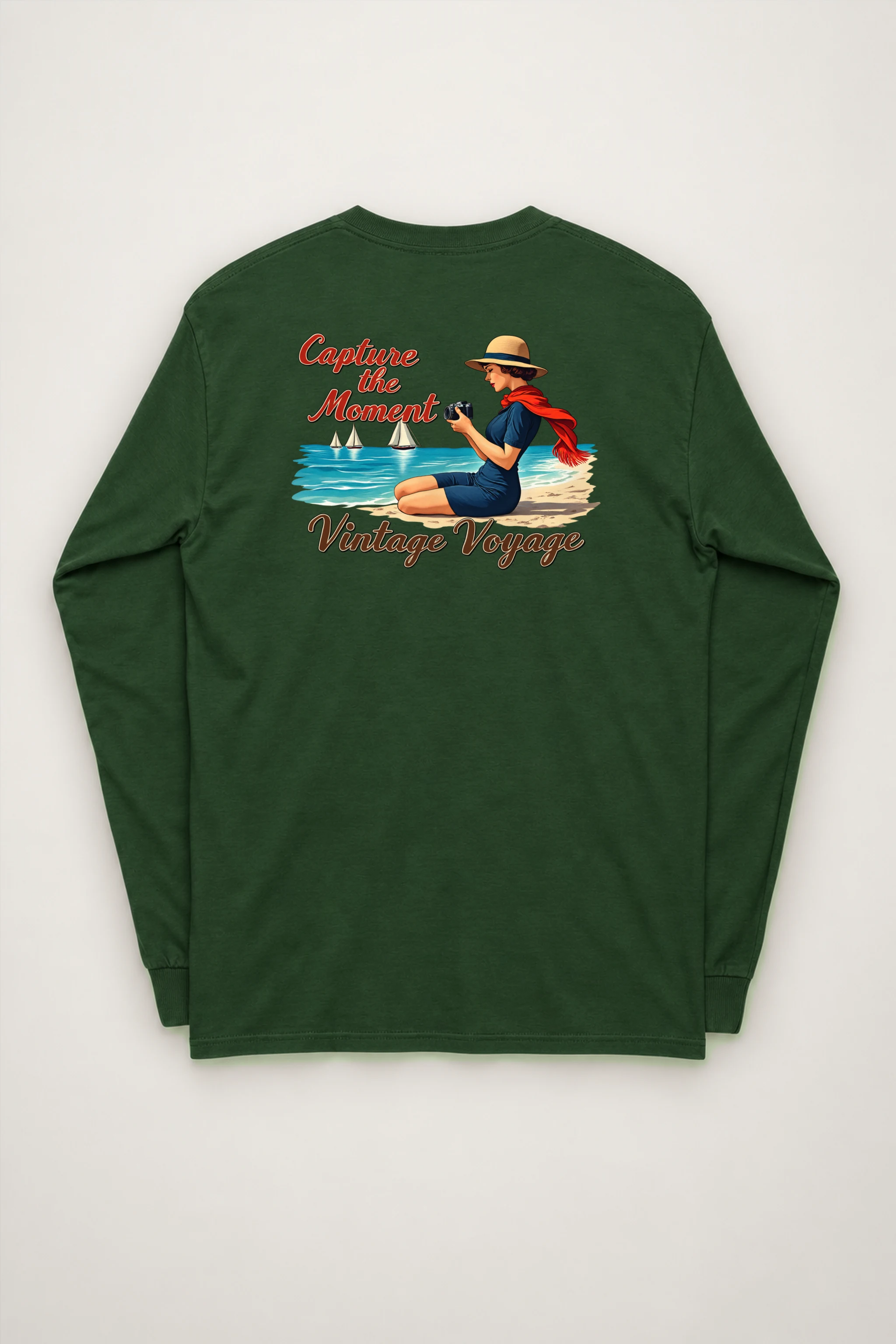 "Vintage Voyage" Unisex Longsleeve T-shirt