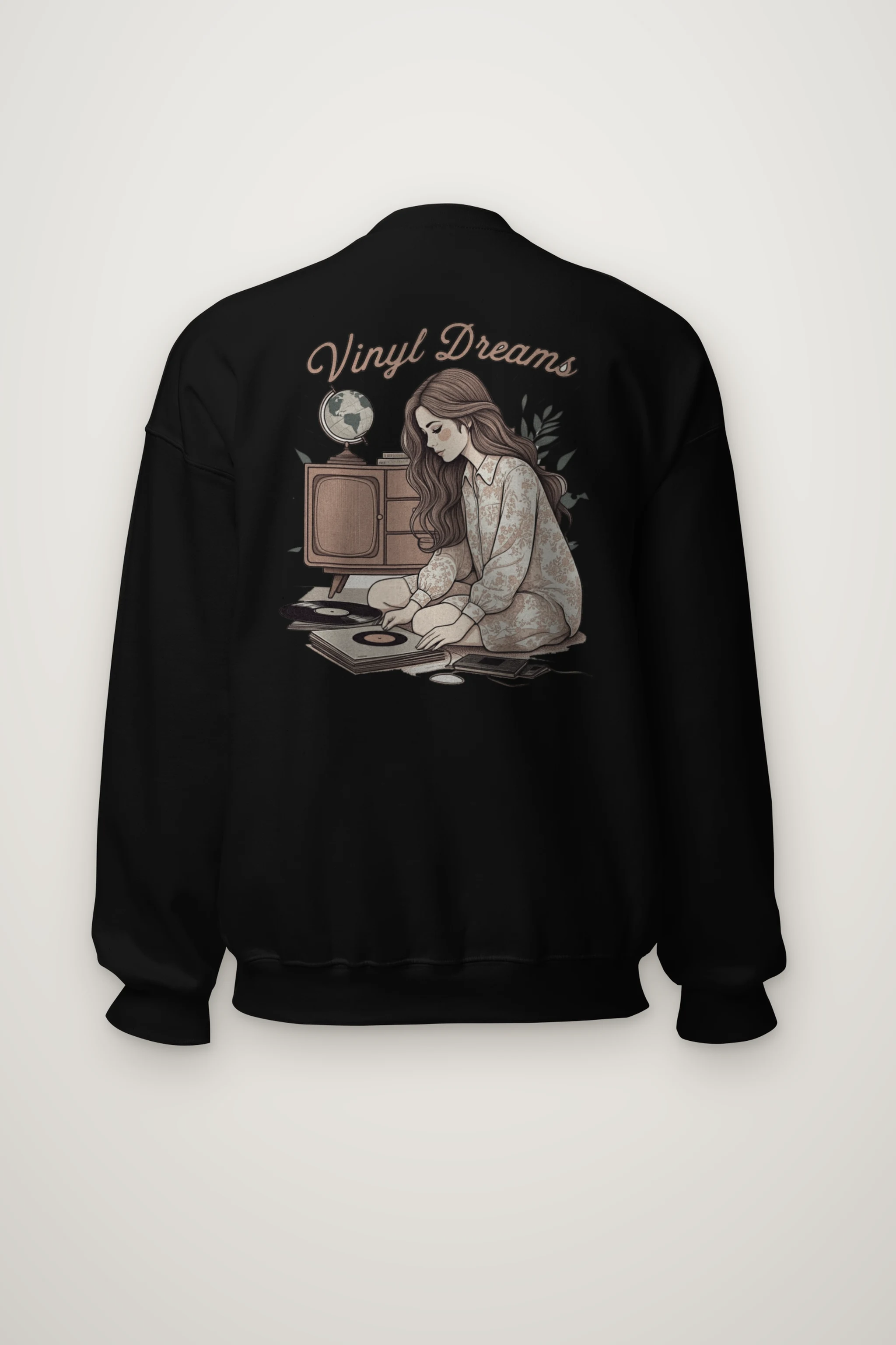 "Vinyl Dreams" Heavy Blend Unisex Crewneck Sweatshirt