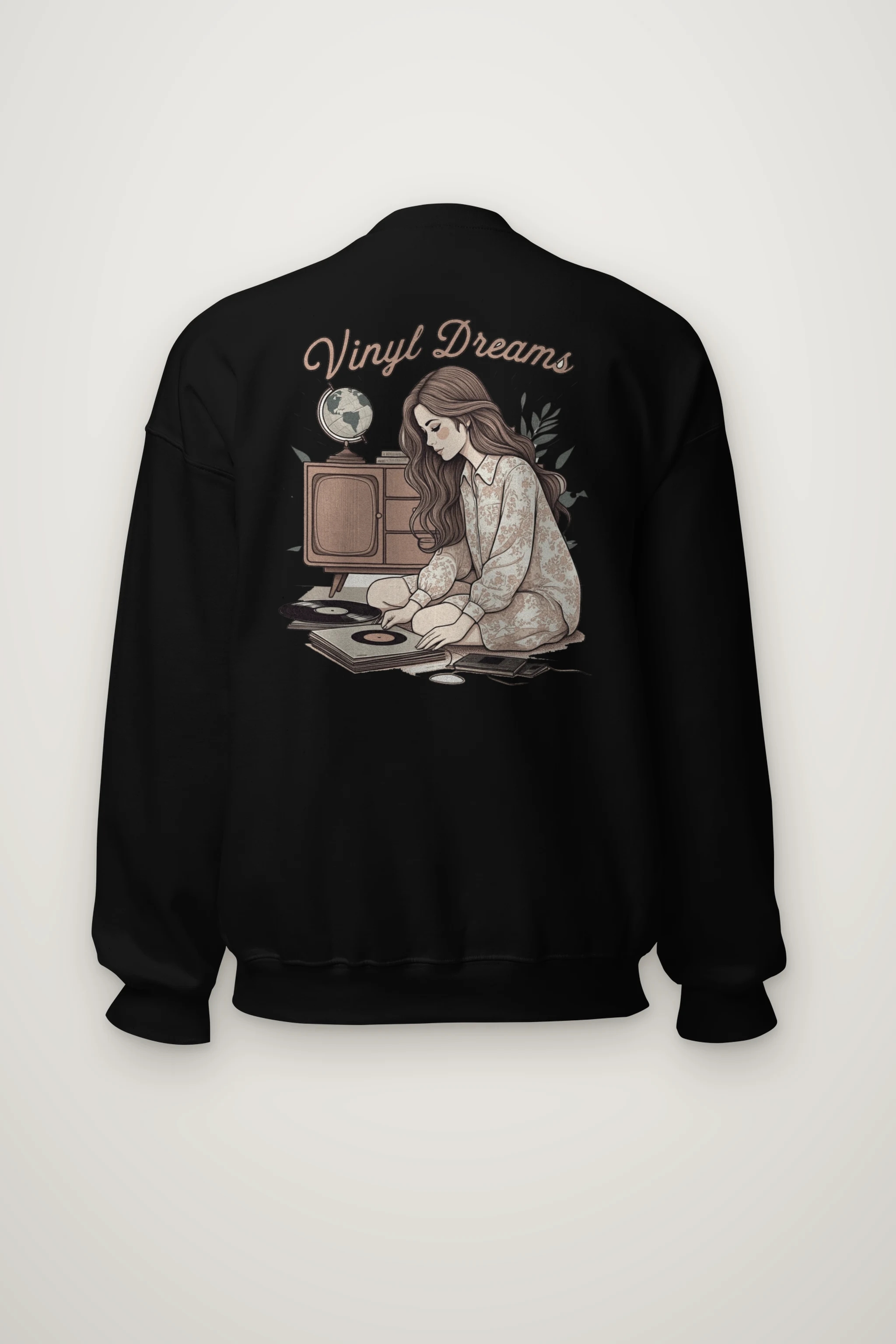 "Vinyl Dreams" Heavy Blend Unisex Crewneck Sweatshirt