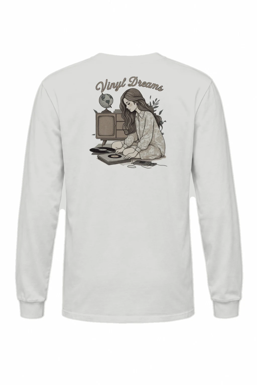 "Vinyl Dreams" Unisex Longsleeve T-shirt | Gildan 2400