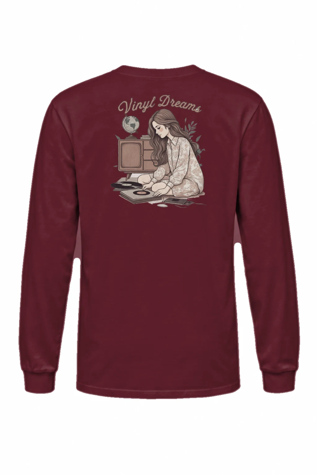 "Vinyl Dreams" Unisex Longsleeve T-shirt | Gildan 2400