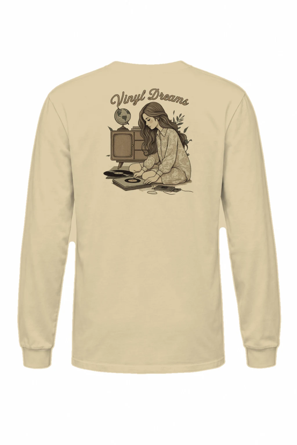 "Vinyl Dreams" Unisex Longsleeve T-shirt | Gildan 2400