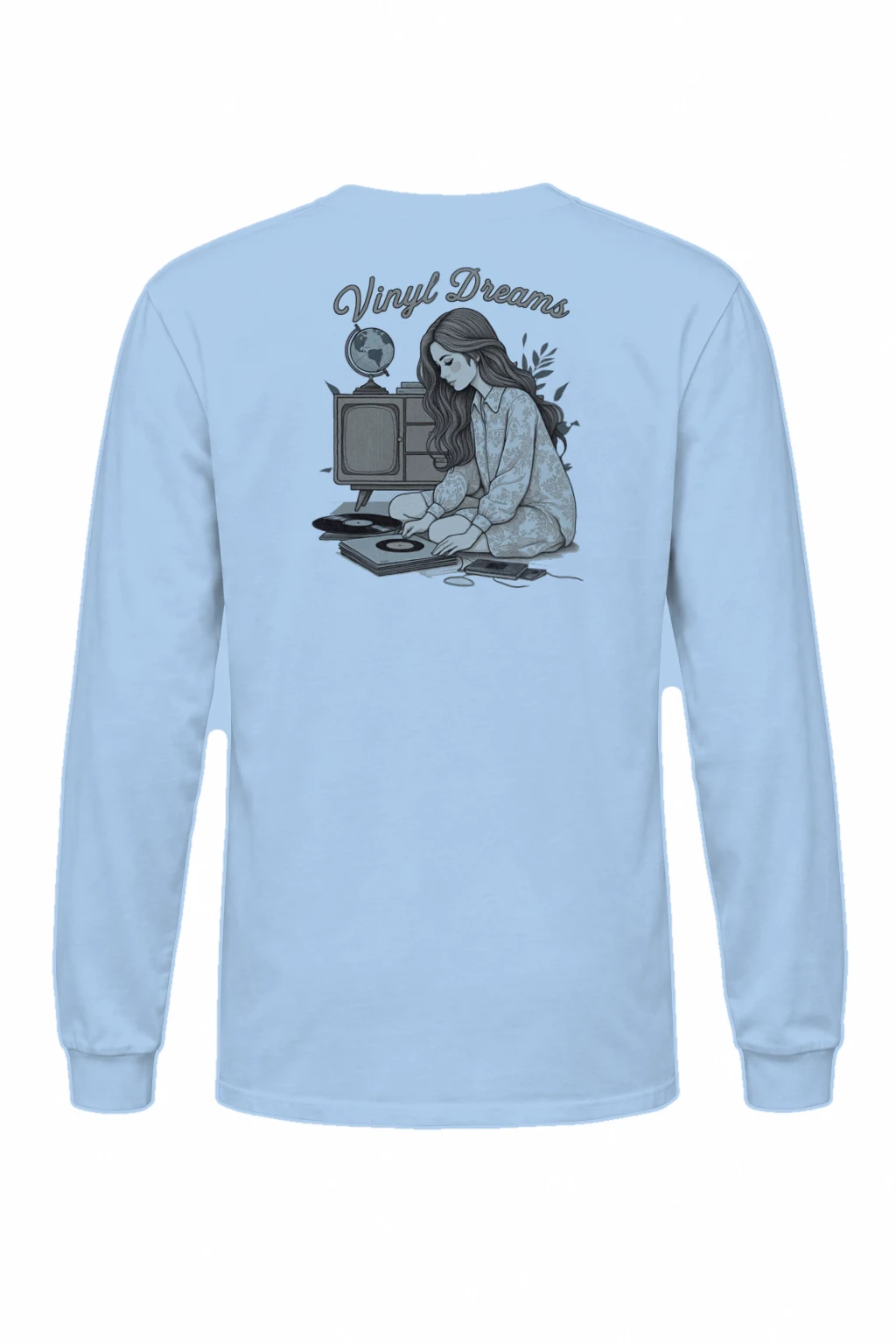 "Vinyl Dreams" Unisex Longsleeve T-shirt | Gildan 2400