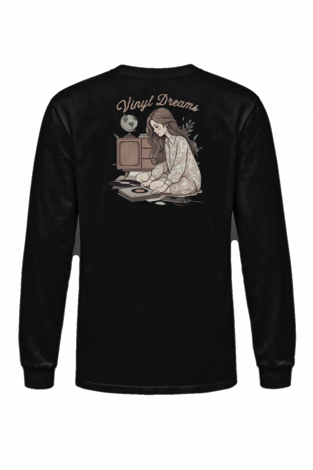"Vinyl Dreams" Unisex Longsleeve T-shirt | Gildan 2400