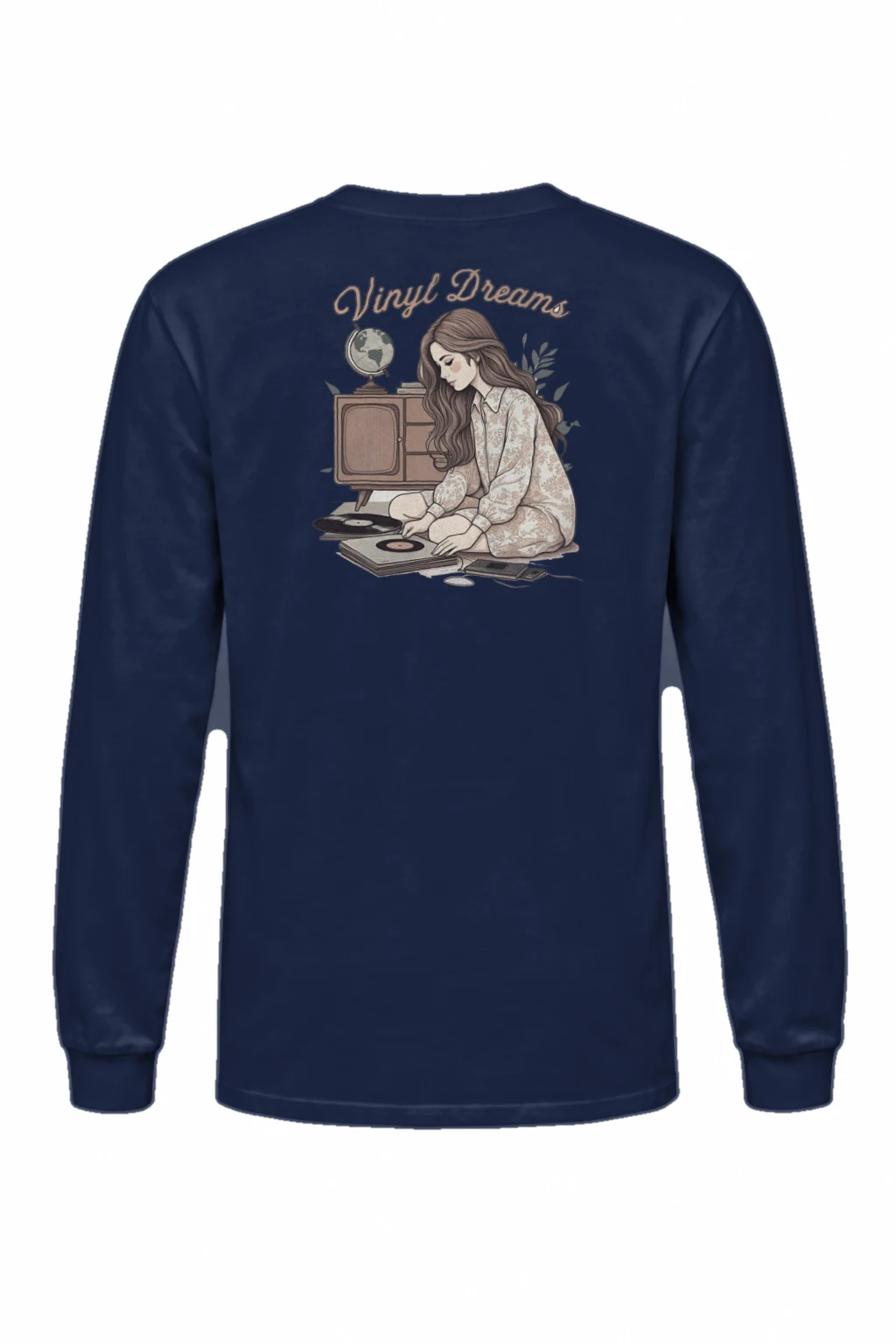 "Vinyl Dreams" Unisex Longsleeve T-shirt | Gildan 2400